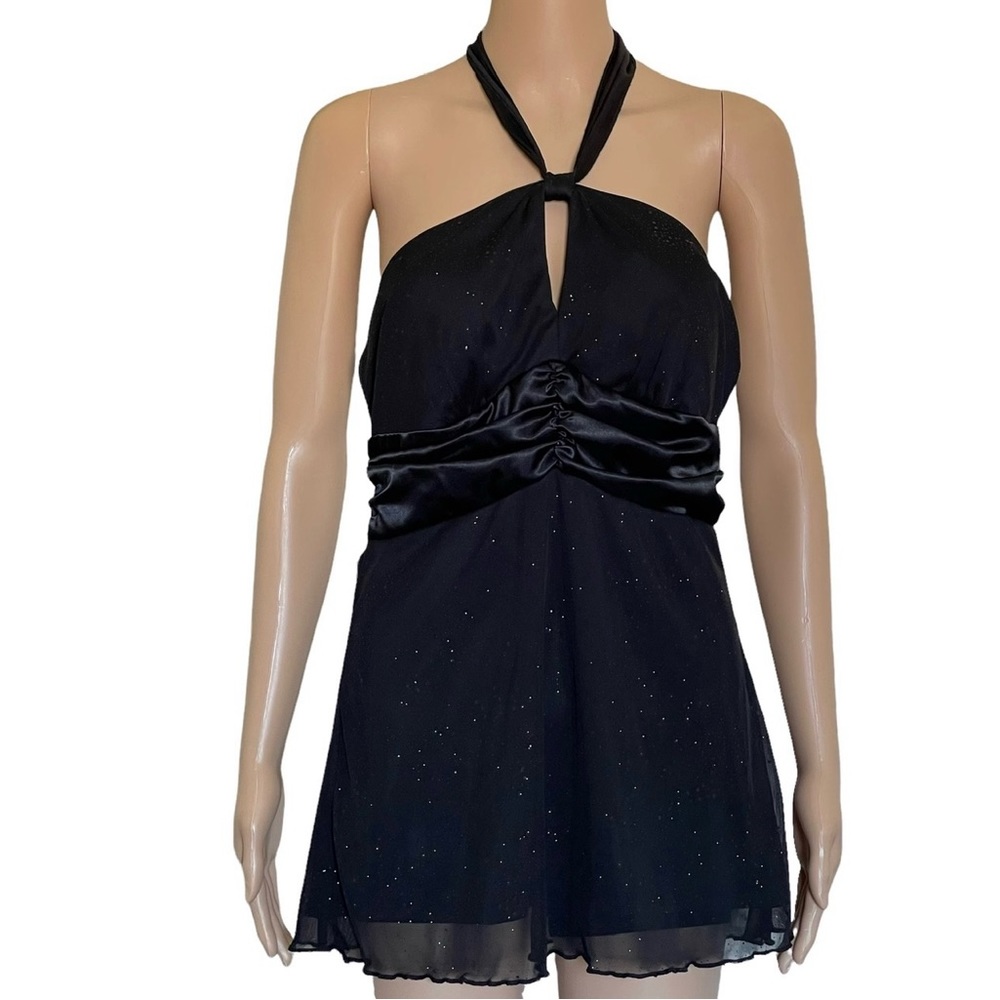 Studio 1940 Top Size:M Black Glitter
Self Tie Bow